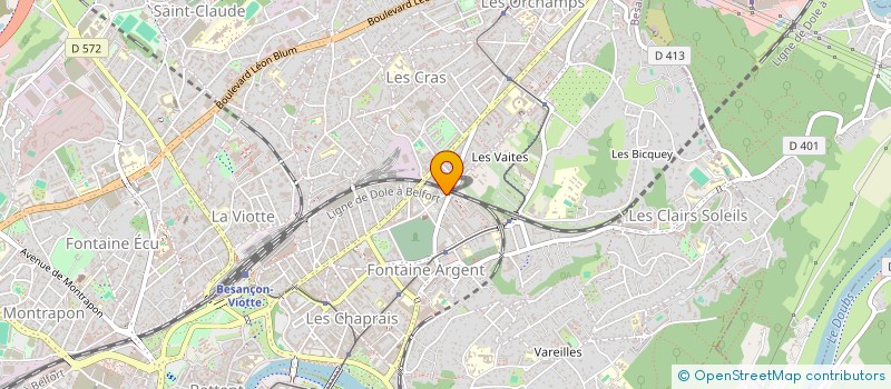 localisation de l'entreprise MONSIEUR BELGACEM CHENNAOUI  BESANCON