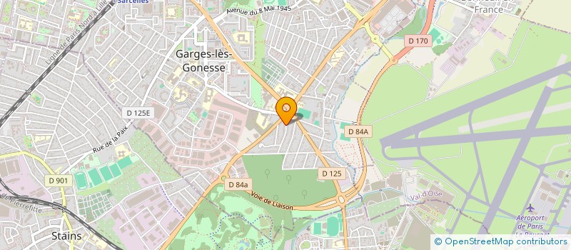 localisation de l'entreprise MONSIEUR BELGACEM CHOUITER  GARGES-LES-GONESSE