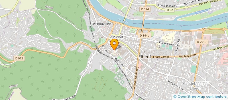 localisation de l'entreprise MONSIEUR BELGACEM MANSOURI  ELBEUF