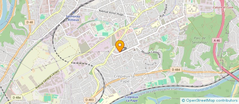 localisation de l'entreprise MONSIEUR BELGACEM MESSAIDI  RILLIEUX-LA-PAPE