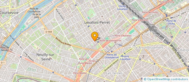 localisation de l'entreprise MONSIEUR BELGACEM OUAHADA à LEVALLOIS-PERRET
