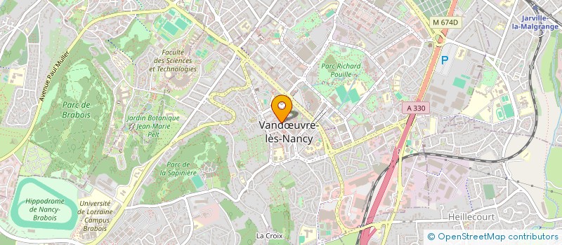 localisation de l'entreprise MONSIEUR BELGACEM SAYED EL GHAZEL  VANDUVRE-LES-NANCY