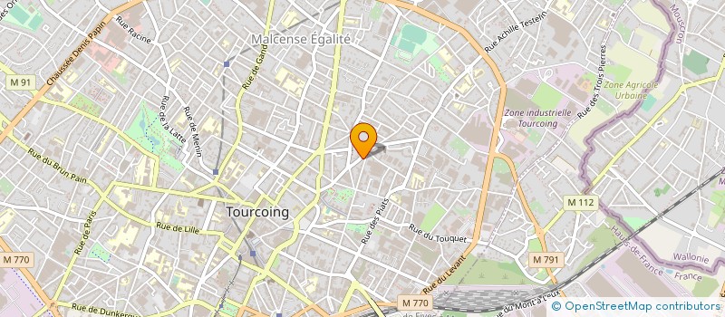 localisation de l'entreprise MONSIEUR BELGACEM SEKHRI à TOURCOING