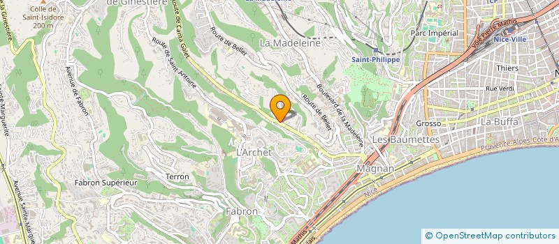 localisation de l'entreprise MONSIEUR BELGACEM ZAAFOURI à NICE