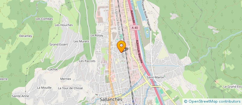 localisation de l'entreprise MONSIEUR BELHASSEN HAFSI à SALLANCHES