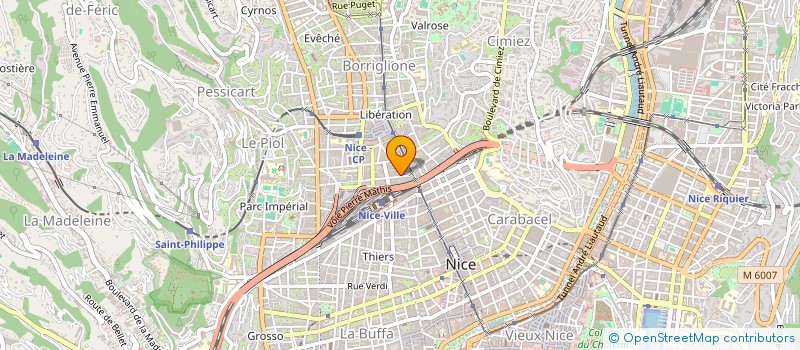 localisation de l'entreprise MONSIEUR BELHASSEN KSOURI  NICE