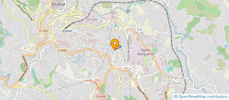 localisation de l'entreprise MONSIEUR BELHASSEN LOUHICHI  GRASSE