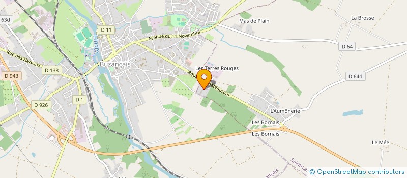 localisation de l'entreprise MONSIEUR BELHOUCHET & FILS à SAINT-LACTENCIN