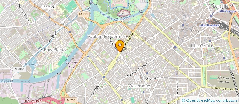 localisation de l'entreprise MONSIEUR BELHSAN TRAISI à LILLE