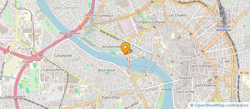 localisation de l'entreprise MONSIEUR BELIGH NECIRI  TOULOUSE