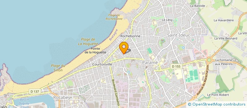 localisation de l'entreprise MONSIEUR BELISAIRE VOISIN  SAINT-MALO