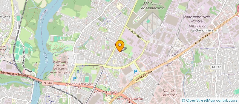 localisation de l'entreprise MONSIEUR BELKACEM ABDOUS à NANTES