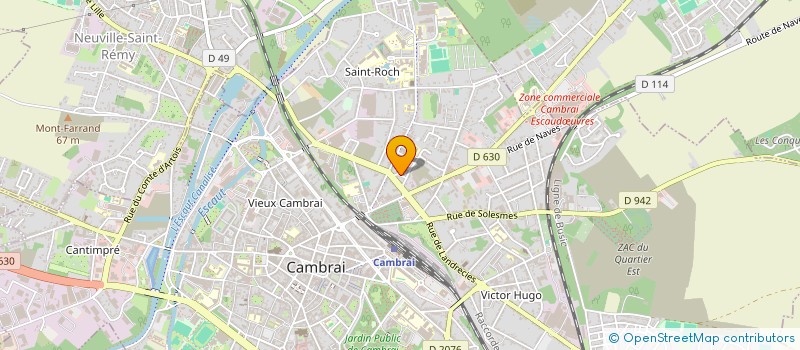 localisation de l'entreprise MONSIEUR BELKACEM AMARIR à CAMBRAI