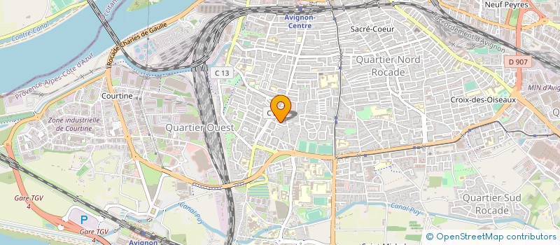 localisation de l'entreprise MONSIEUR BELKACEM ARABAI à AVIGNON