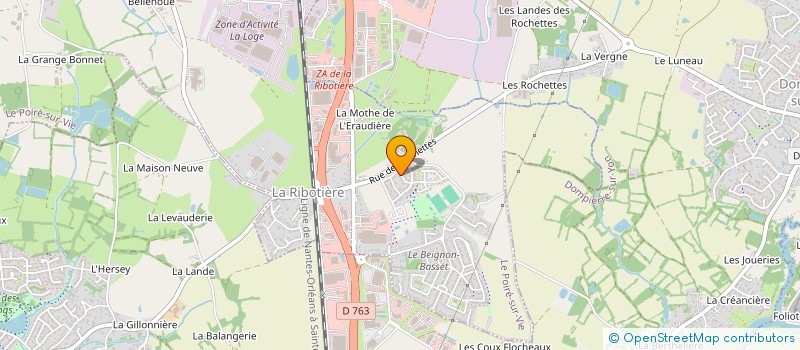 localisation de l'entreprise MONSIEUR BELKACEM BAHIYA à LE POIRE-SUR-VIE