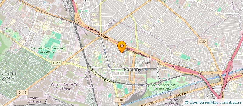 localisation de l'entreprise MONSIEUR BELKACEM BEBANE  BOBIGNY