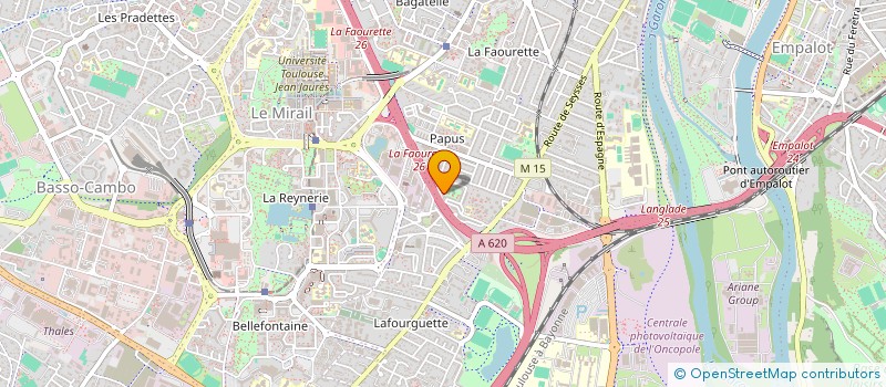localisation de l'entreprise MONSIEUR BELKACEM BEKHELOUF à TOULOUSE