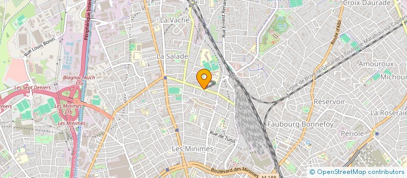 localisation de l'entreprise MONSIEUR BELKACEM BELMILOUD à TOULOUSE