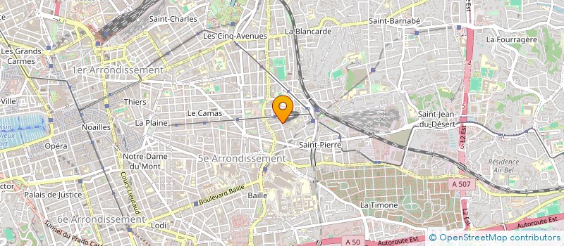 localisation de l'entreprise MONSIEUR BELKACEM BENDRER à MARSEILLE