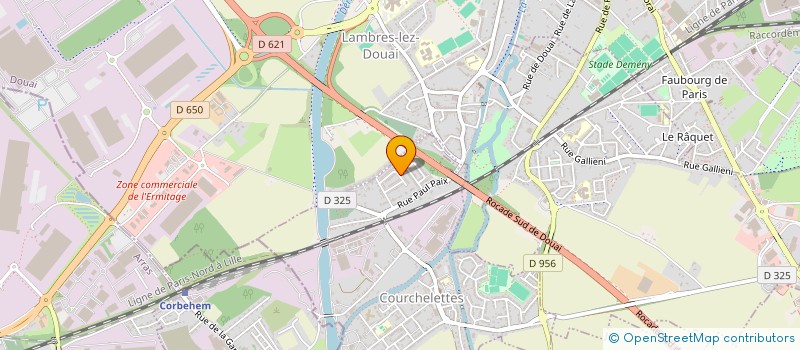 localisation de l'entreprise MONSIEUR BELKACEM BENHALIMA  COURCHELETTES