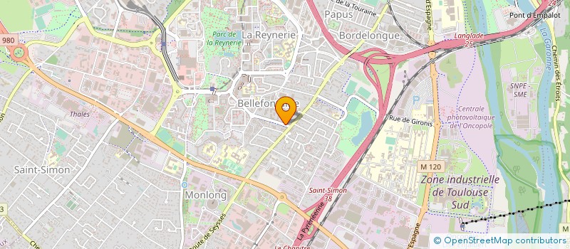 localisation de l'entreprise MONSIEUR BELKACEM BENMECHNOUA à TOULOUSE
