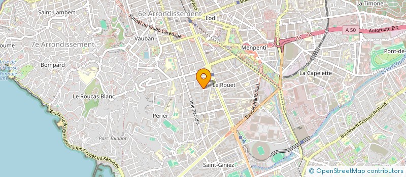 localisation de l'entreprise MONSIEUR BELKACEM BENSAHA à MARSEILLE