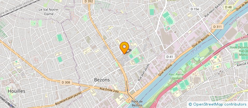 localisation de l'entreprise MONSIEUR BELKACEM BENSAID à BEZONS