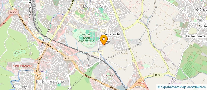 localisation de l'entreprise MONSIEUR BELKACEM BERRABAH  PERPIGNAN