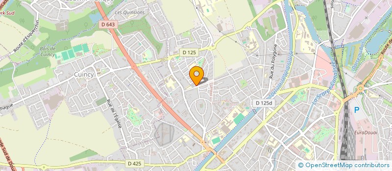 localisation de l'entreprise MONSIEUR BELKACEM BOUCHAHDANE à DOUAI