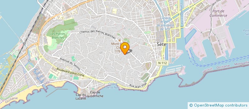 localisation de l'entreprise MONSIEUR BELKACEM BOUDJELLOULI à SETE