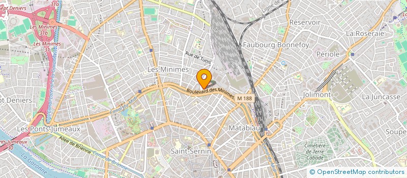 localisation de l'entreprise MONSIEUR BELKACEM CHAIDA à TOULOUSE