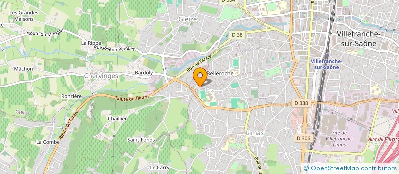localisation de l'entreprise MONSIEUR BELKACEM CHAKHMA à VILLEFRANCHE-SUR-SAONE