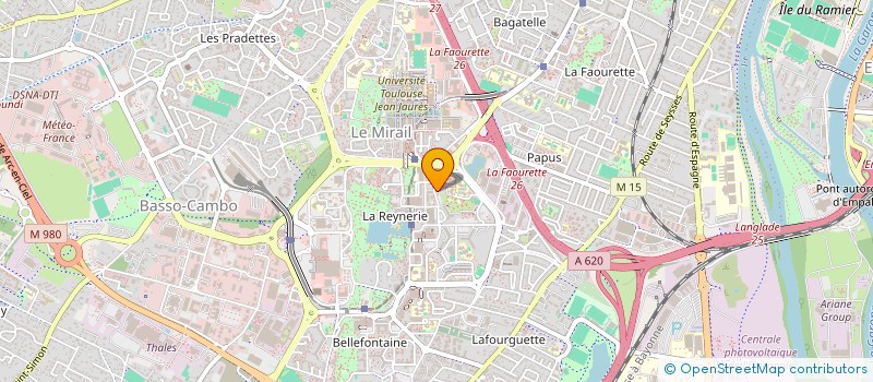 localisation de l'entreprise MONSIEUR BELKACEM CHAREF à TOULOUSE