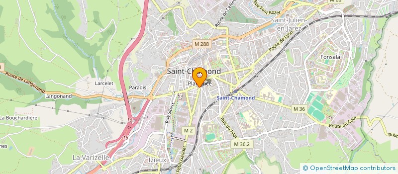 localisation de l'entreprise MONSIEUR BELKACEM CHELAGHA à SAINT-CHAMOND