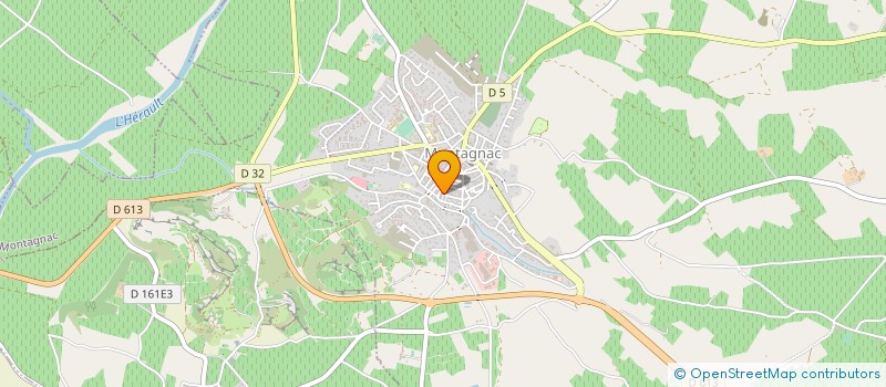 localisation de l'entreprise MONSIEUR BELKACEM CHIHIB  MONTAGNAC