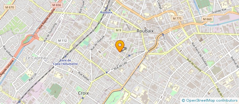 localisation de l'entreprise MONSIEUR BELKACEM DAAMACHE  ROUBAIX