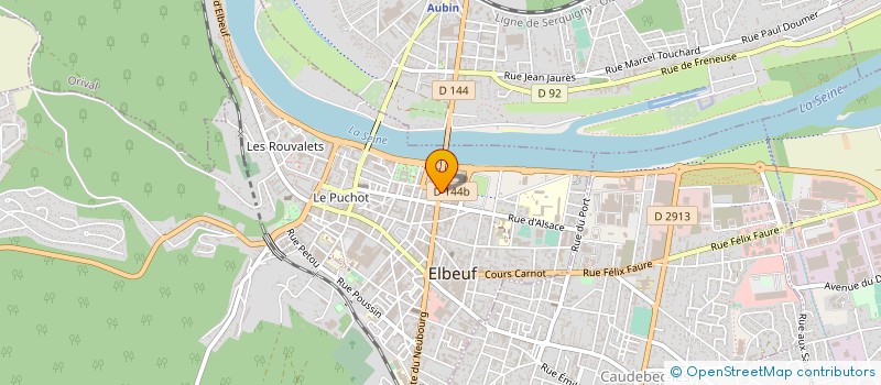 localisation de l'entreprise MONSIEUR BELKACEM EL KHRISSI à ELBEUF