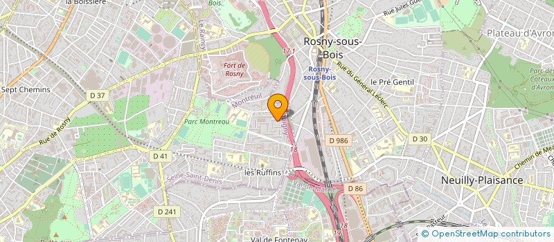localisation de l'entreprise MONSIEUR BELKACEM GADA à MONTREUIL