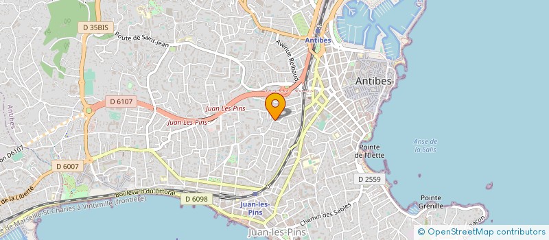 localisation de l'entreprise MONSIEUR BELKACEM GUIDOUM à ANTIBES