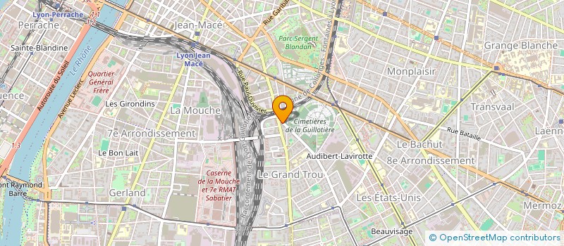 localisation de l'entreprise MONSIEUR BELKACEM HADDAD  LYON