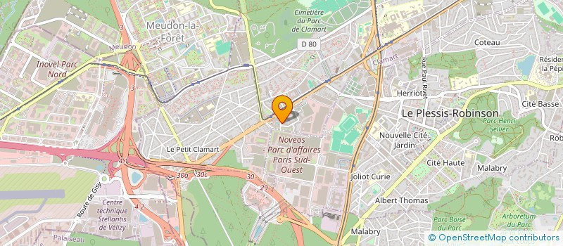 localisation de l'entreprise MONSIEUR BELKACEM HADID à CLAMART