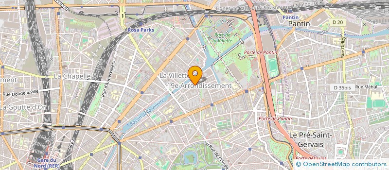 localisation de l'entreprise MONSIEUR BELKACEM HADJ  PARIS