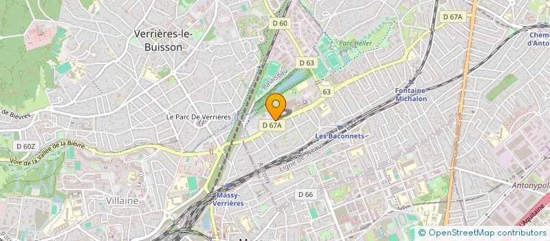 localisation de l'entreprise MONSIEUR BELKACEM HADJIAT à ANTONY