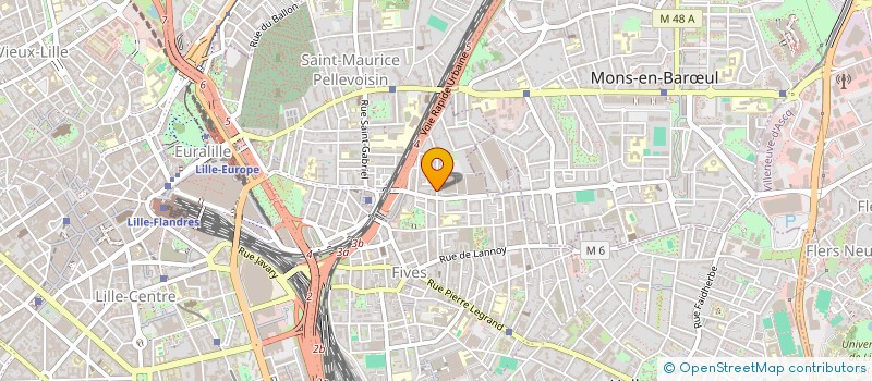 localisation de l'entreprise MONSIEUR BELKACEM HADRIEN à LILLE