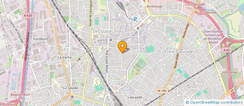 localisation de l'entreprise MONSIEUR BELKACEM HAOUARI à TOULOUSE
