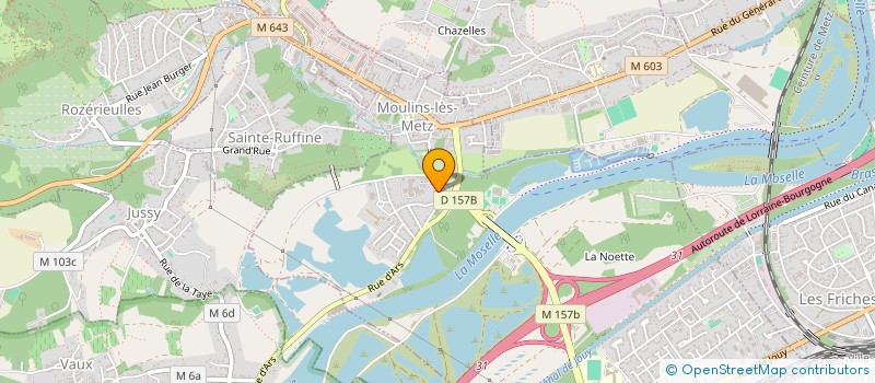 localisation de l'entreprise MONSIEUR BELKACEM HEBIB  METZ