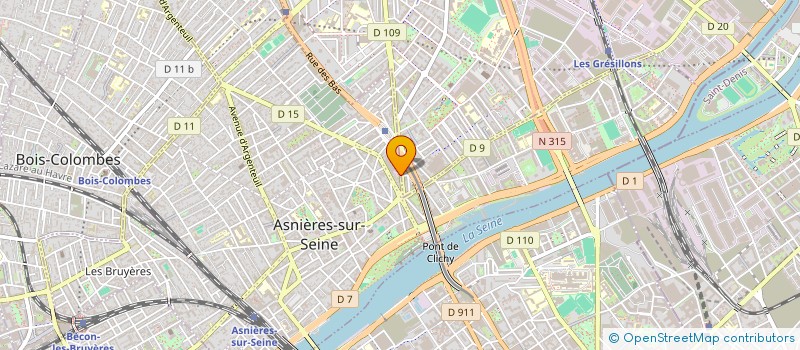localisation de l'entreprise MONSIEUR BELKACEM HOUICHE à ASNIERES-SUR-SEINE