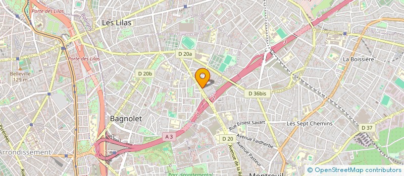 localisation de l'entreprise MONSIEUR BELKACEM KAID ALI  PARIS