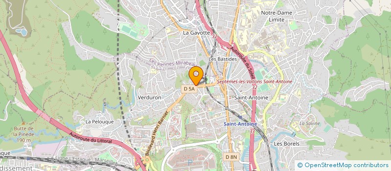 localisation de l'entreprise MONSIEUR BELKACEM KOURANE à MARSEILLE