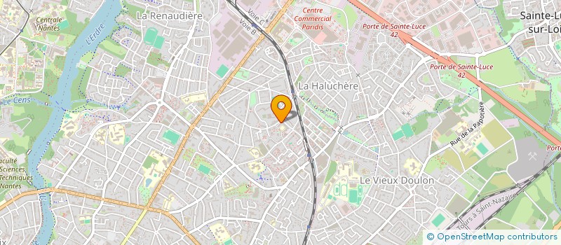 localisation de l'entreprise MONSIEUR BELKACEM LABBACI à NANTES